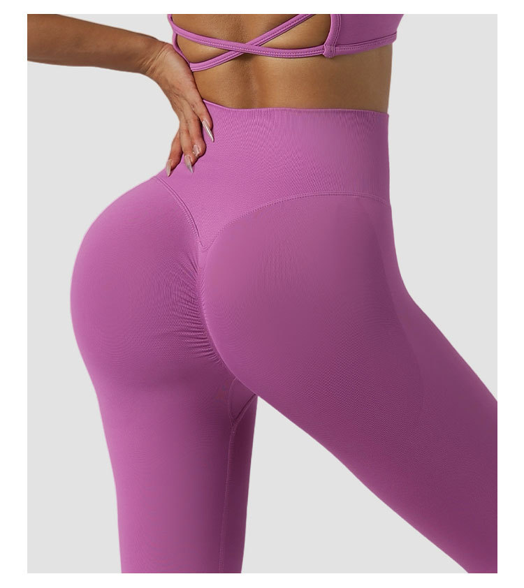 Seamless High Elasticity Butt-Lifting Yoga Pants LXC228