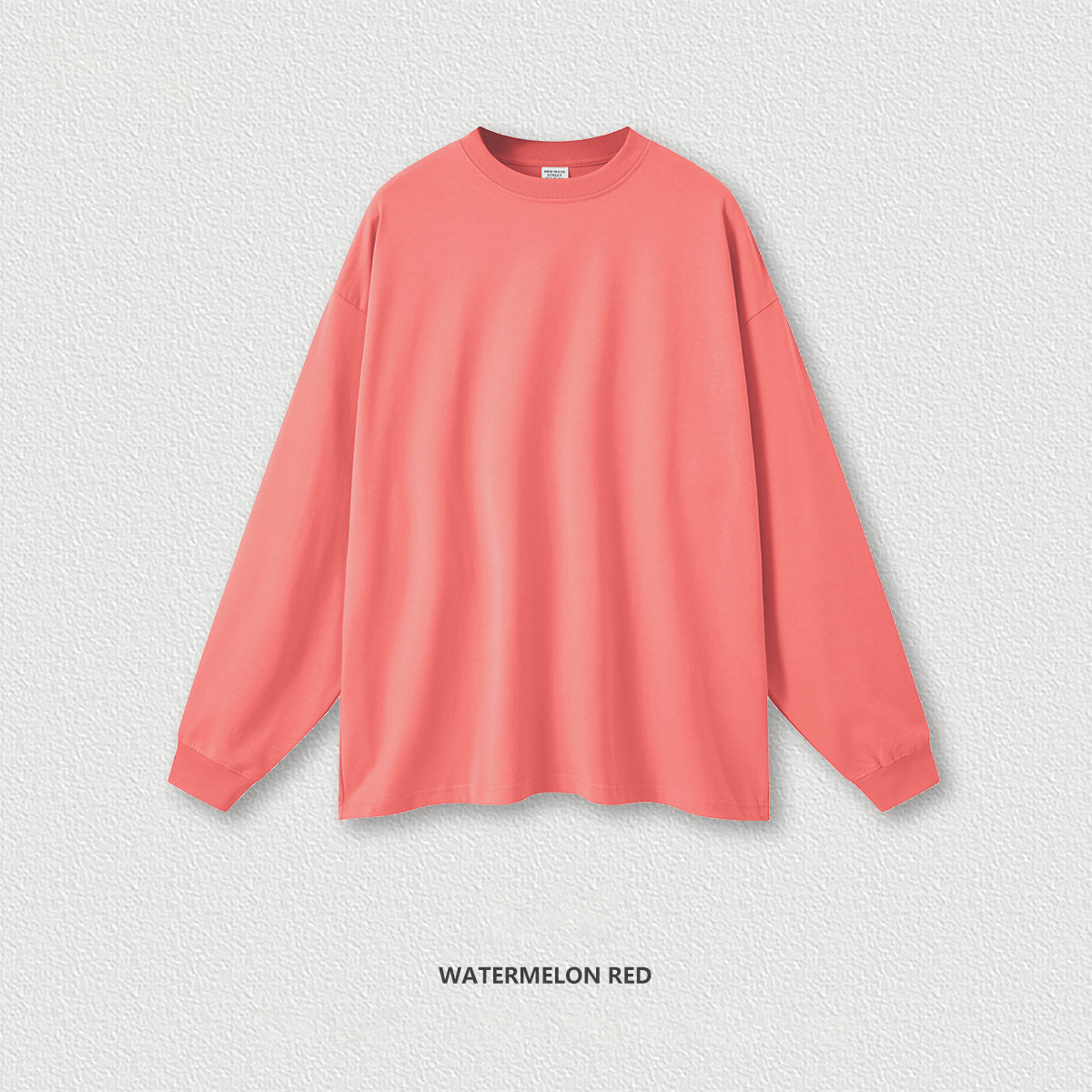  Spring Solid Color Long Sleeve Top BEW0013