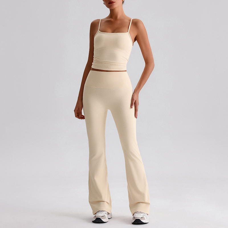  Premium Pilates Training Fitness Set Sexy Running Sports Vest SKL-LQ0632