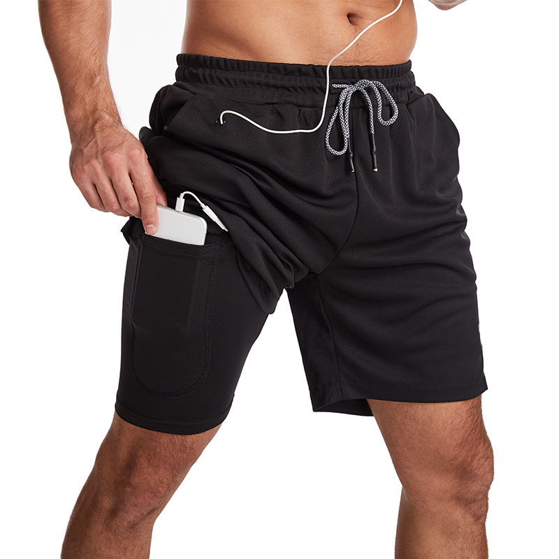 5-Inch Inseam Quick-Drying Mesh Shorts for Men DK871