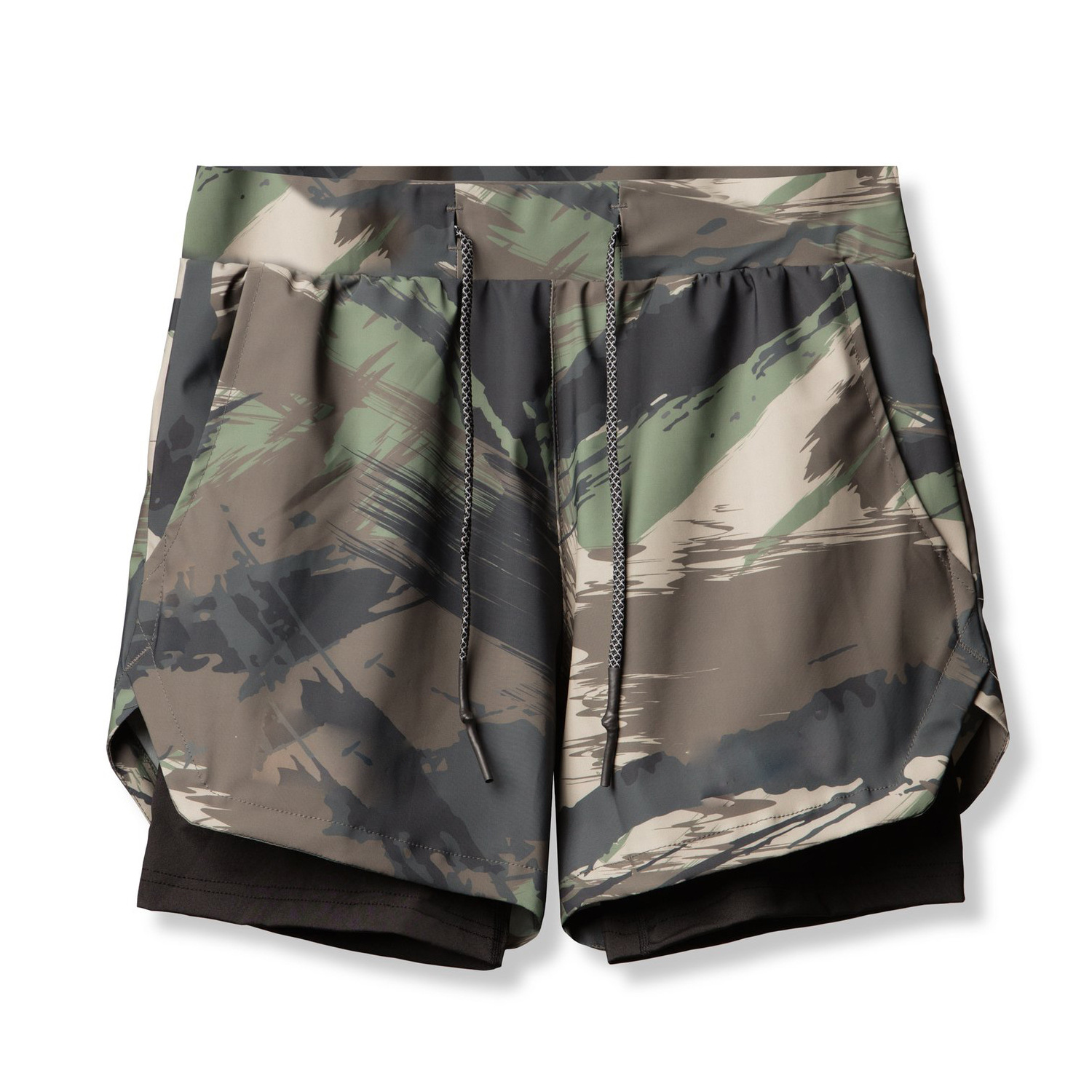 Men's Double-Layer Breathable Athletic Shorts DK36