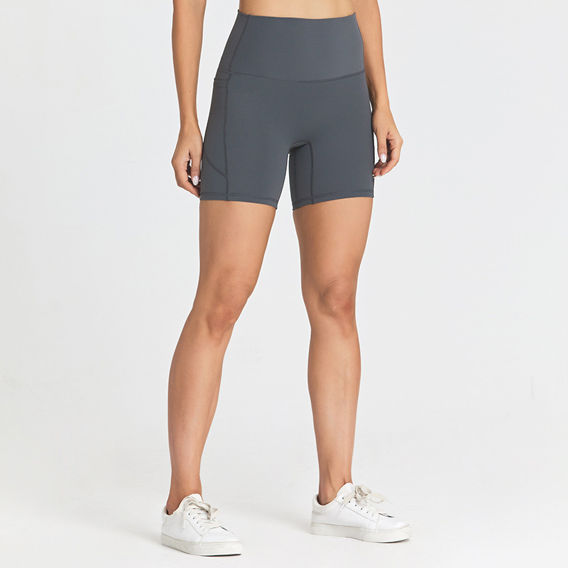 High-waisted Seamless Slimming Fitness Shorts SKL-LQ0256