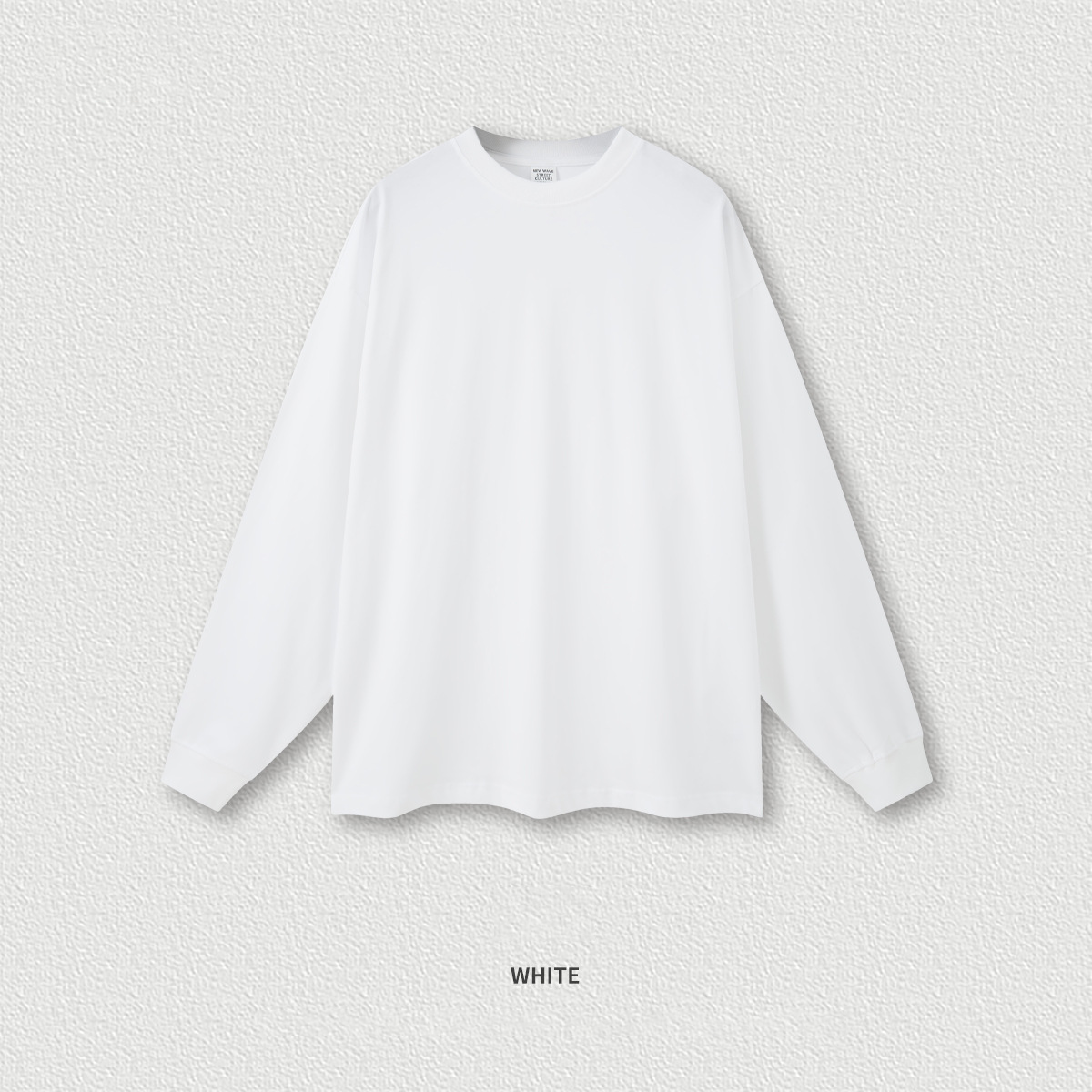  Spring Solid Color Long Sleeve Top BEW0013