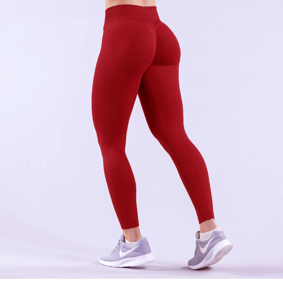 Seamless High Elasticity Butt-Lifting Yoga Pants  LX328