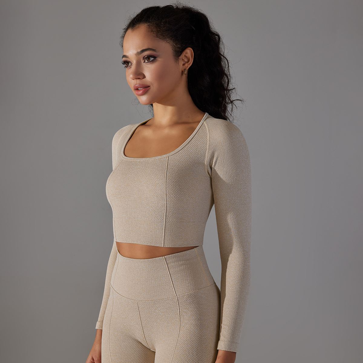  Quick-Dry Tight Long-Sleeve Sportswear 6621