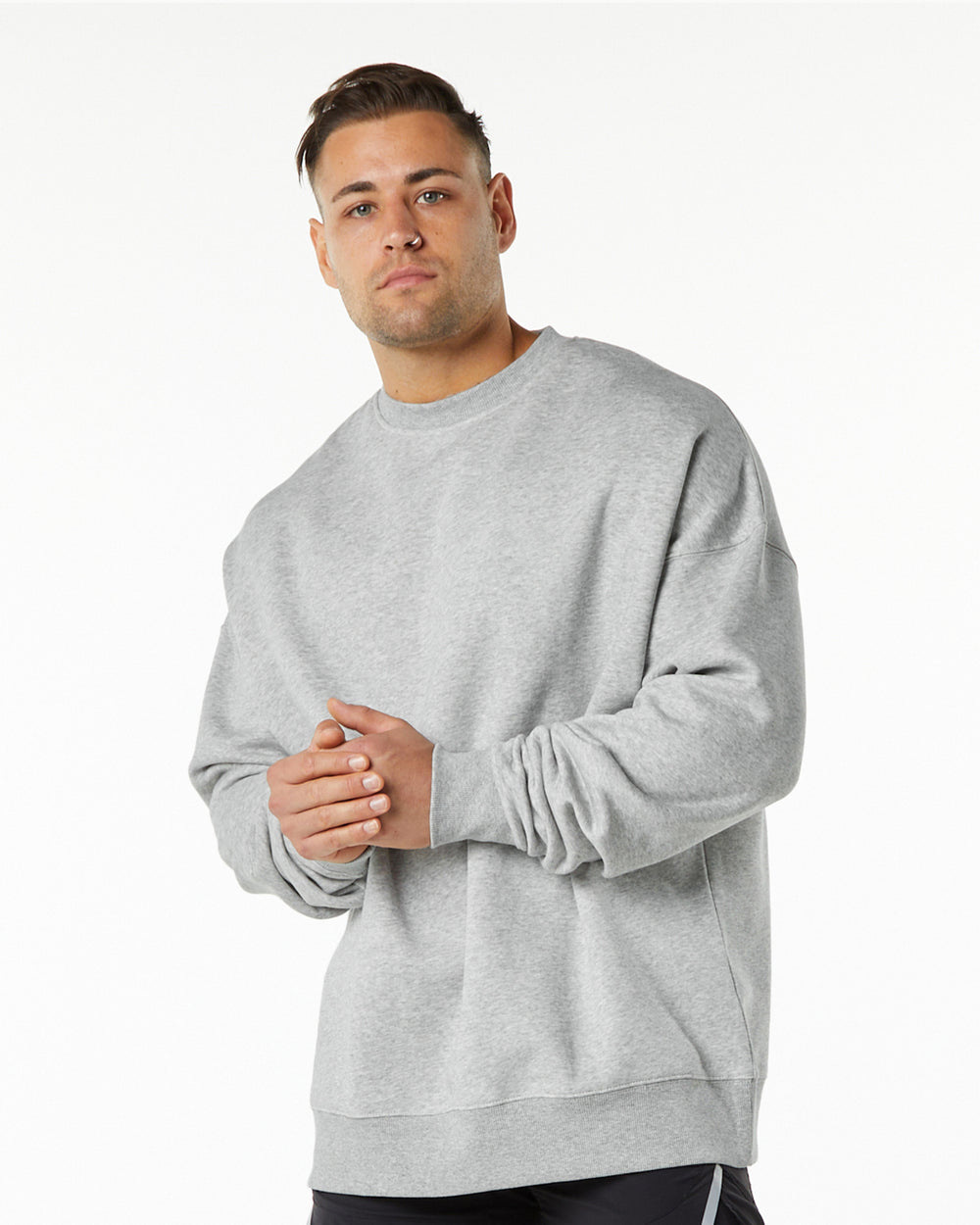 Men's Thickened Round Neck Sweatshirt WY818