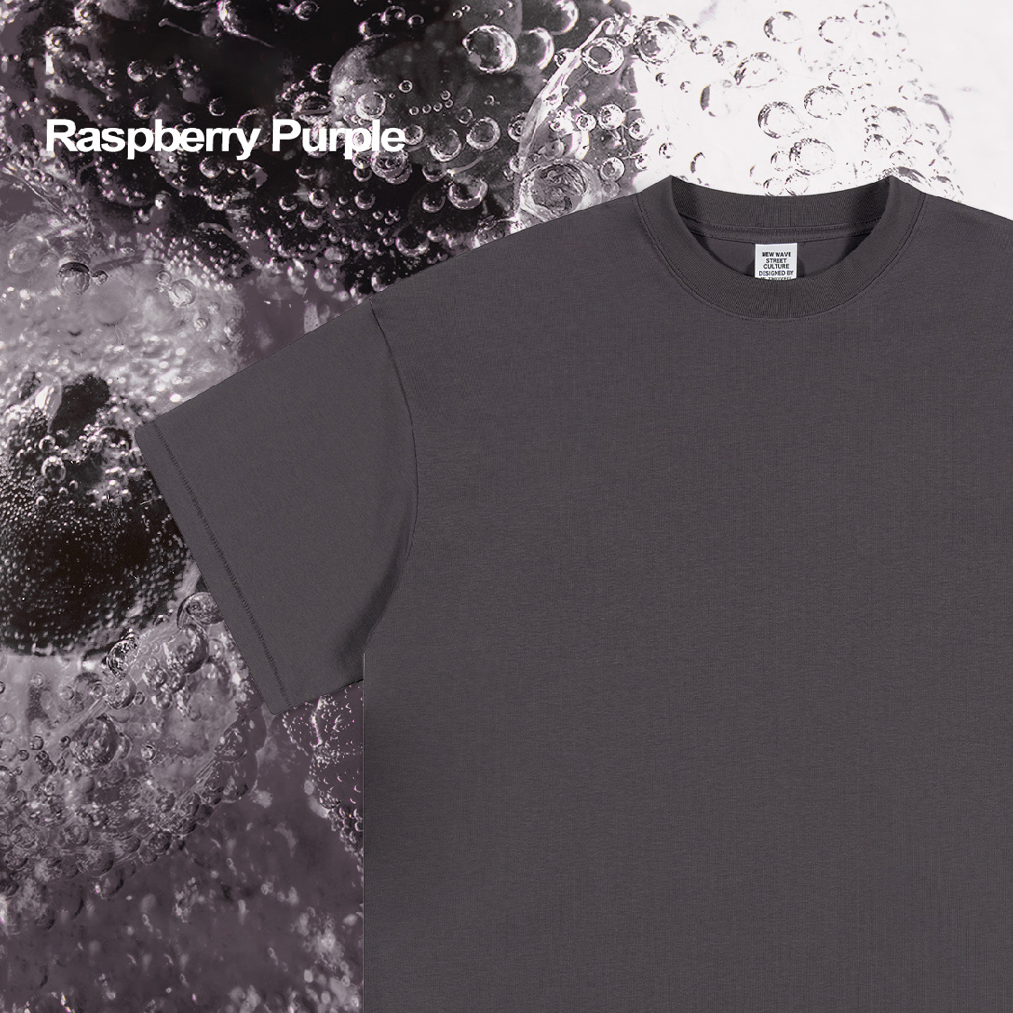 Loose Oversized Solid Color Short Sleeve T-Shirt BES1923