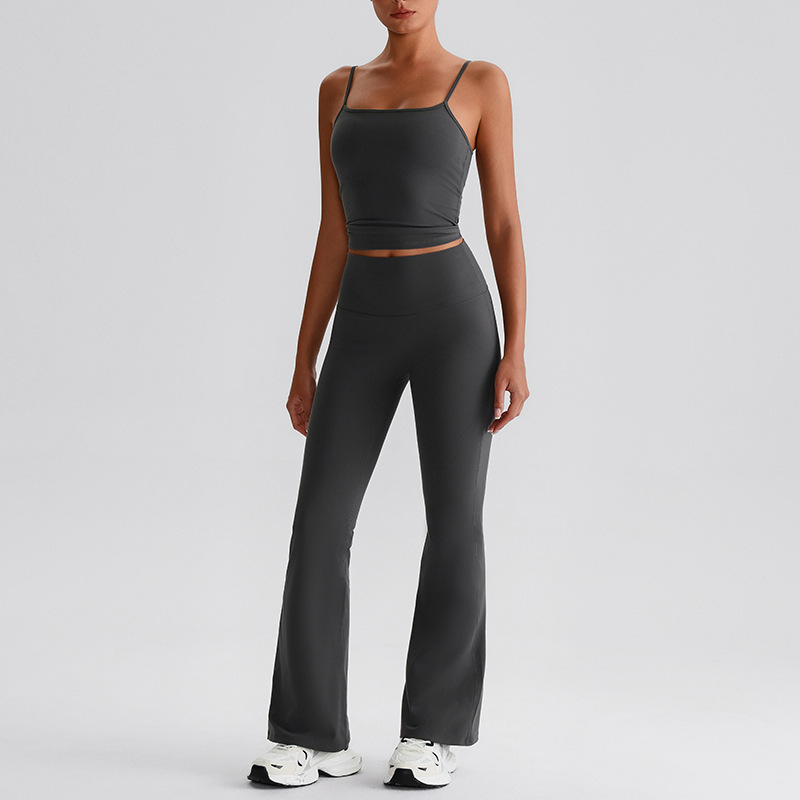  Premium Pilates Training Fitness Set Sexy Running Sports Vest SKL-LQ0632
