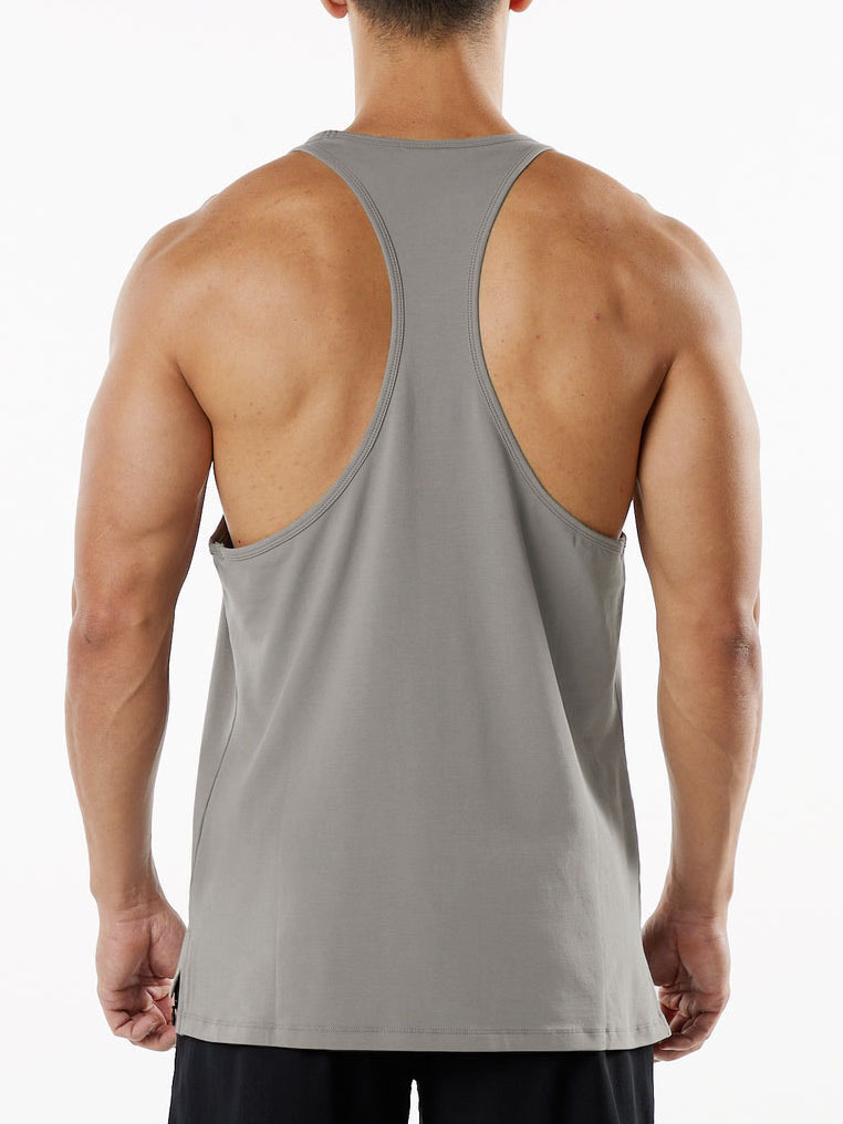 Men's Breathable Y-Back Sleeveless Sports Tank 22-BX22