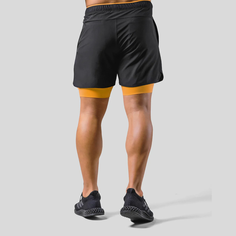 Men's Fake Two-Piece Quick-Dry Shorts LYFT