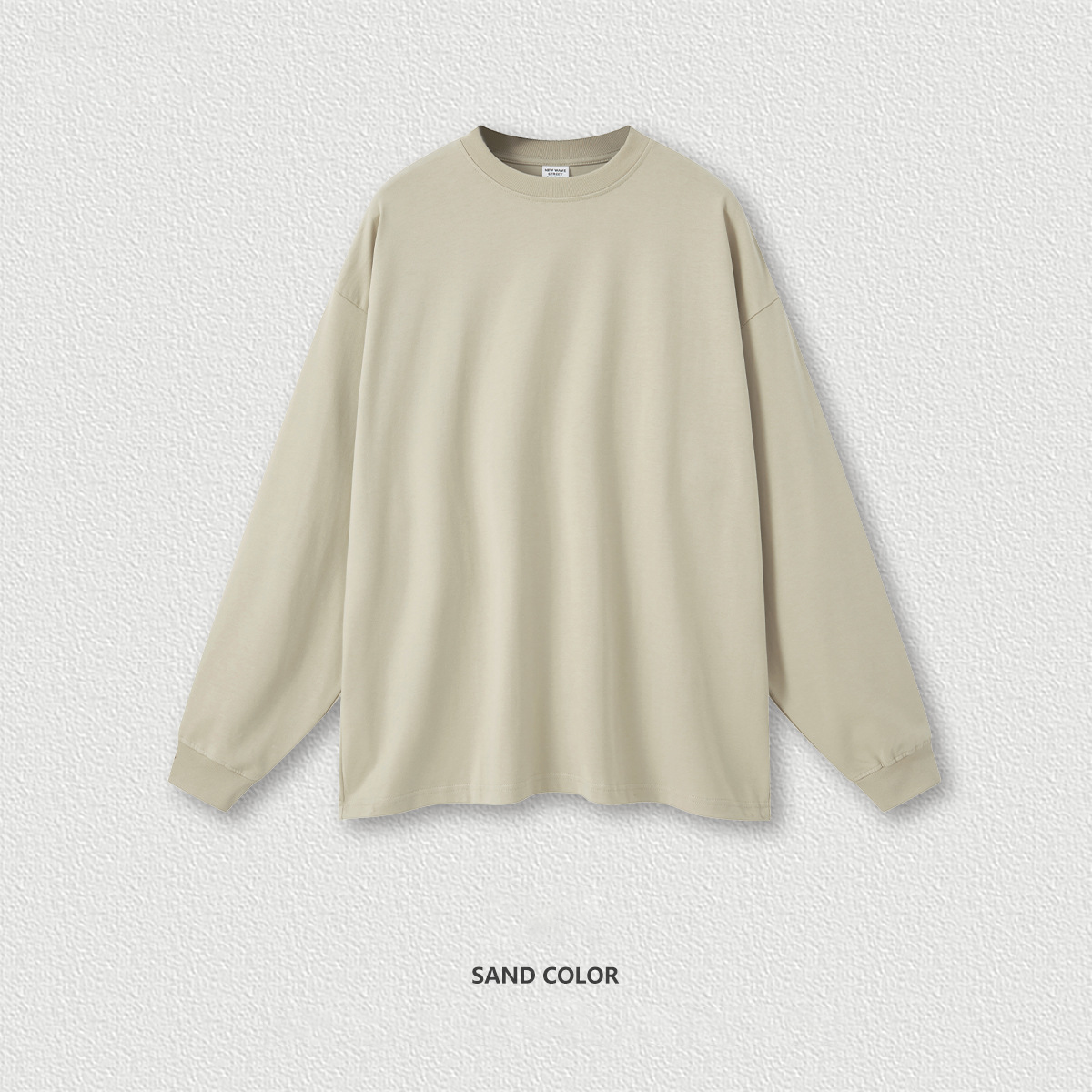  Spring Solid Color Long Sleeve Top BEW0013