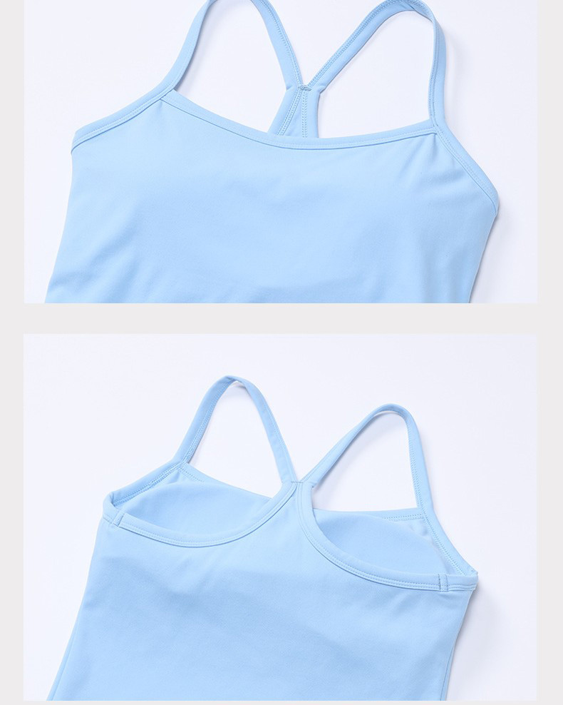 Y-shaped Sports Underwear Training Fitness  Beautiful Back Yoga Vest SKL-LQ2159