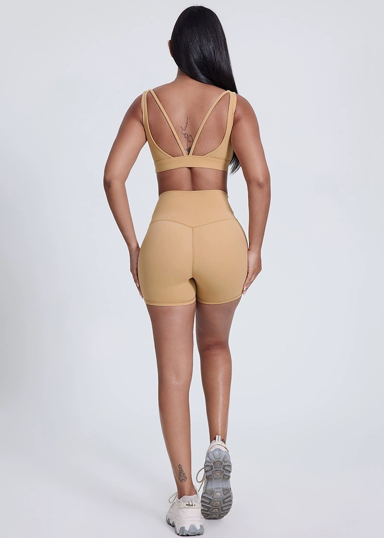 Yoga Sports Bra Backelss Underwear With Chest Pads SKL-LQ2128