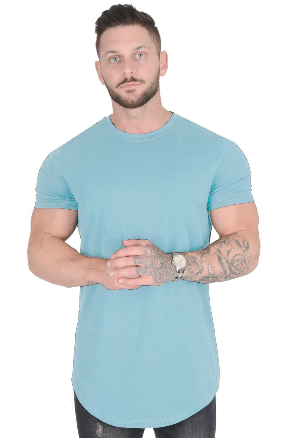 Men's Loose Fit Sports Short Sleeve T-Shirt TX115