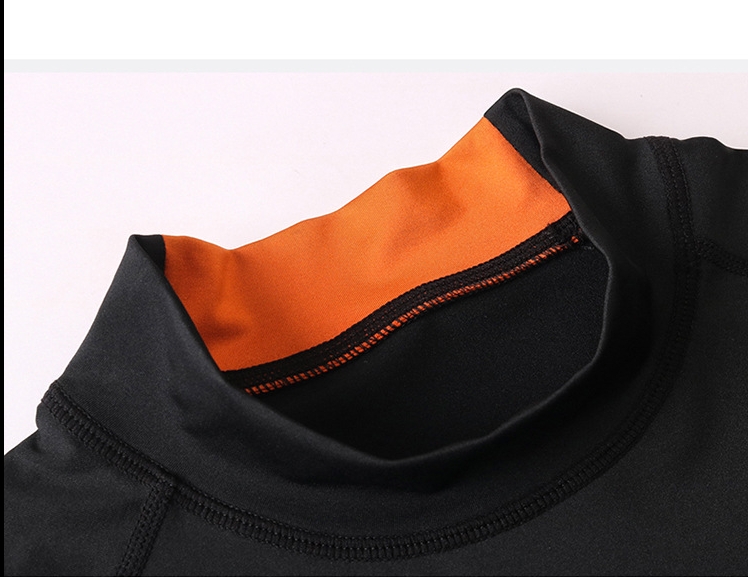 Men's High Elastic Tight & Quick Dry Long Sleeve Tops 01506