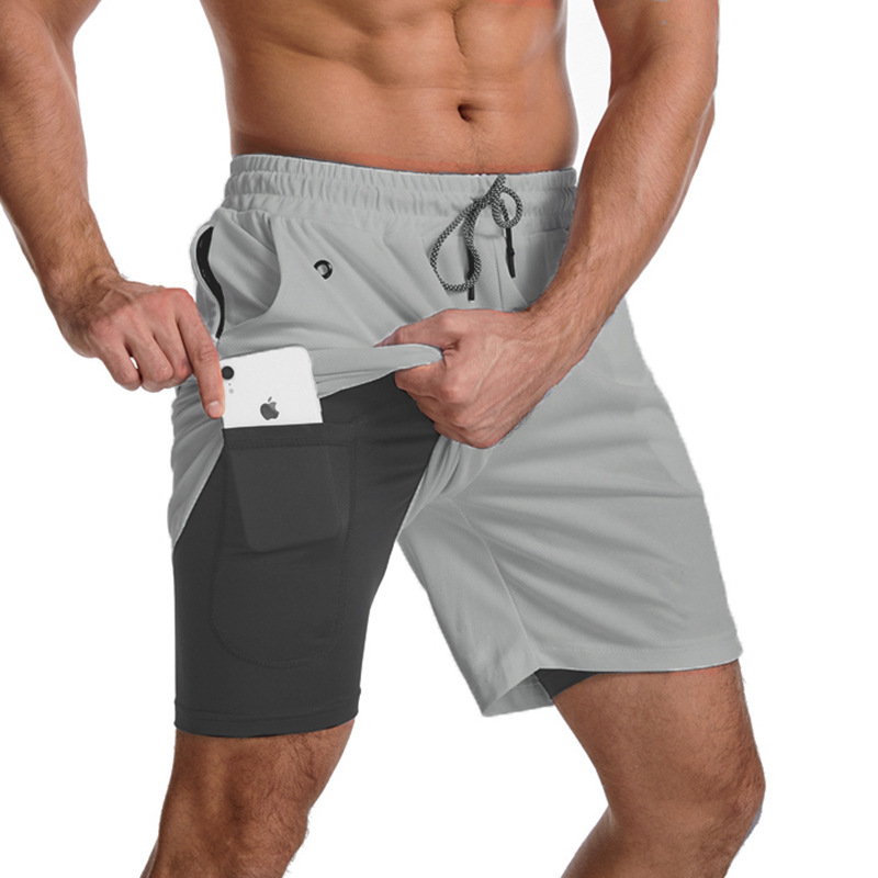 5-Inch Inseam Quick-Drying Mesh Shorts for Men DK871