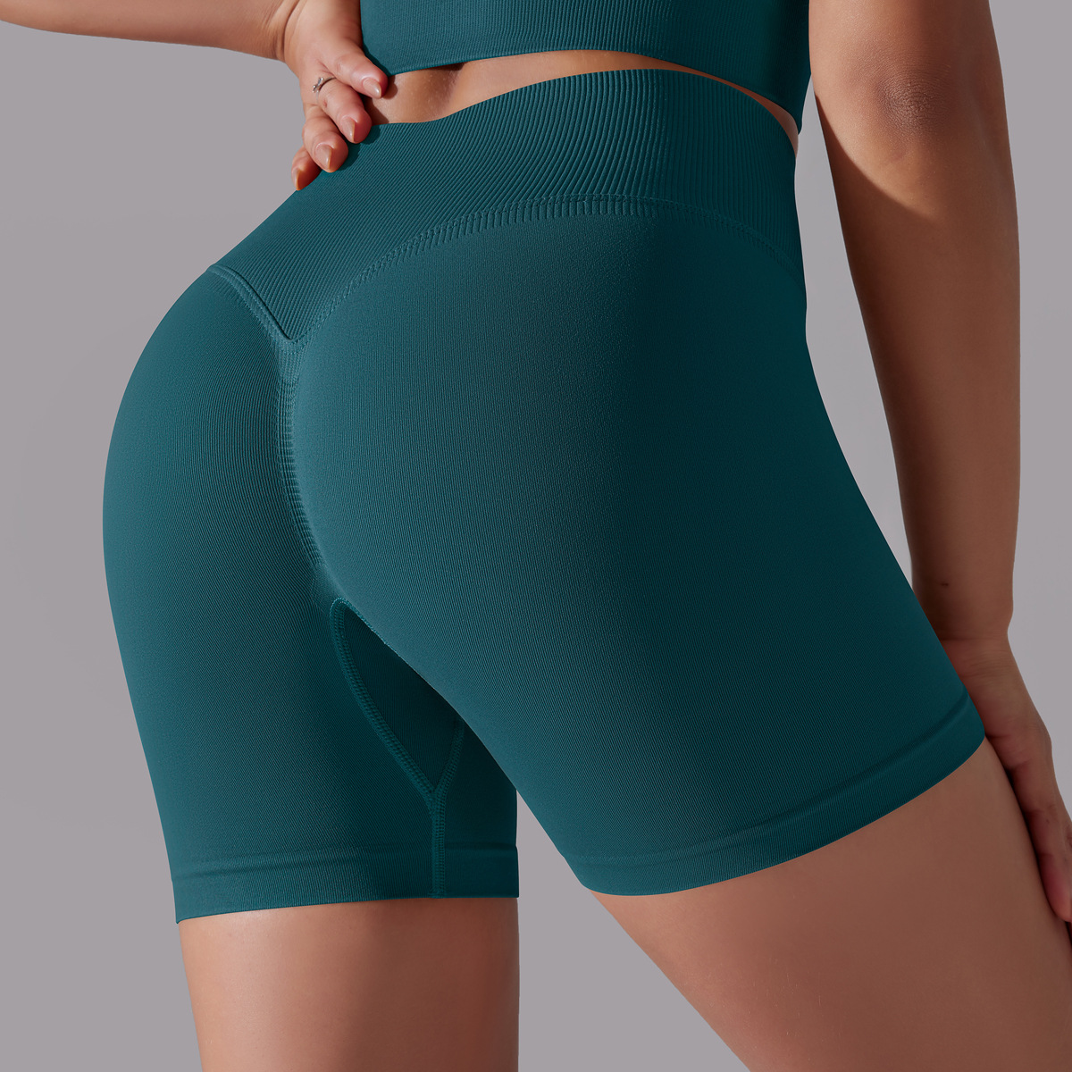 High-waisted Hip-lifting Seamless Quick-dry Tight Pants 6632