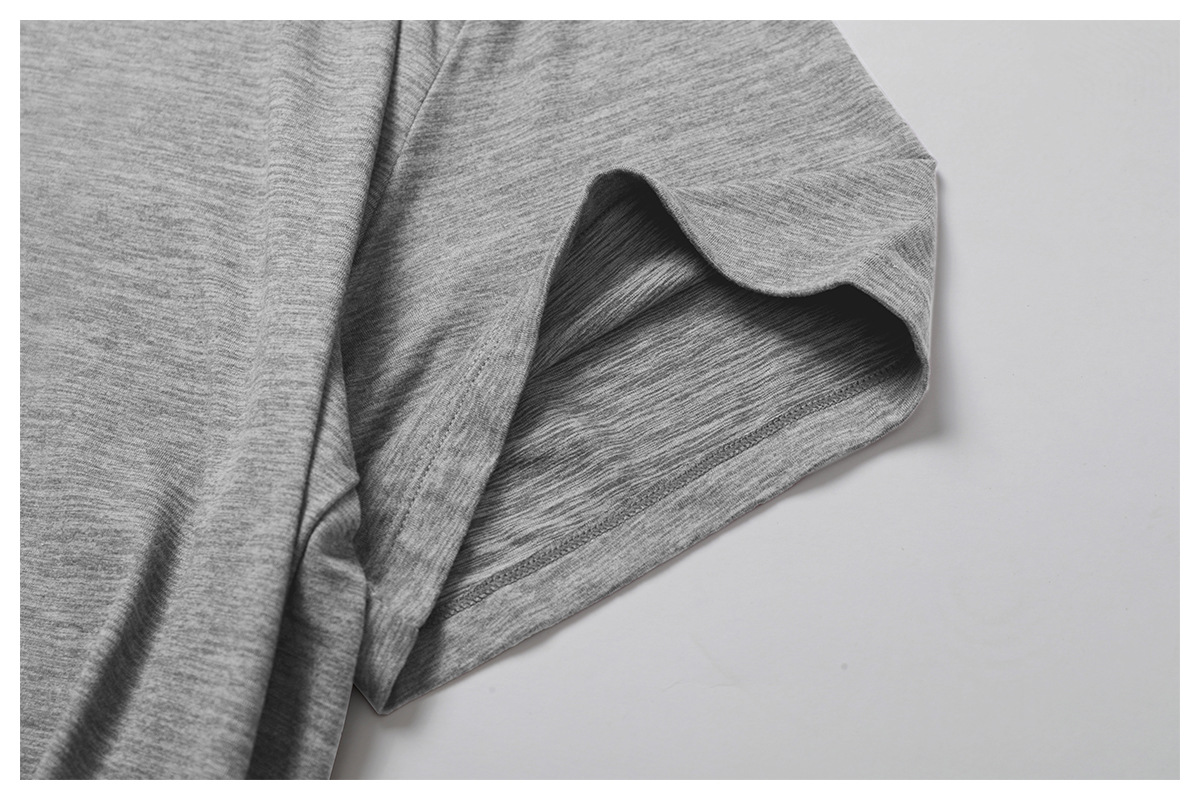 Round Neck Men's Short-sleeve Shirts 1105