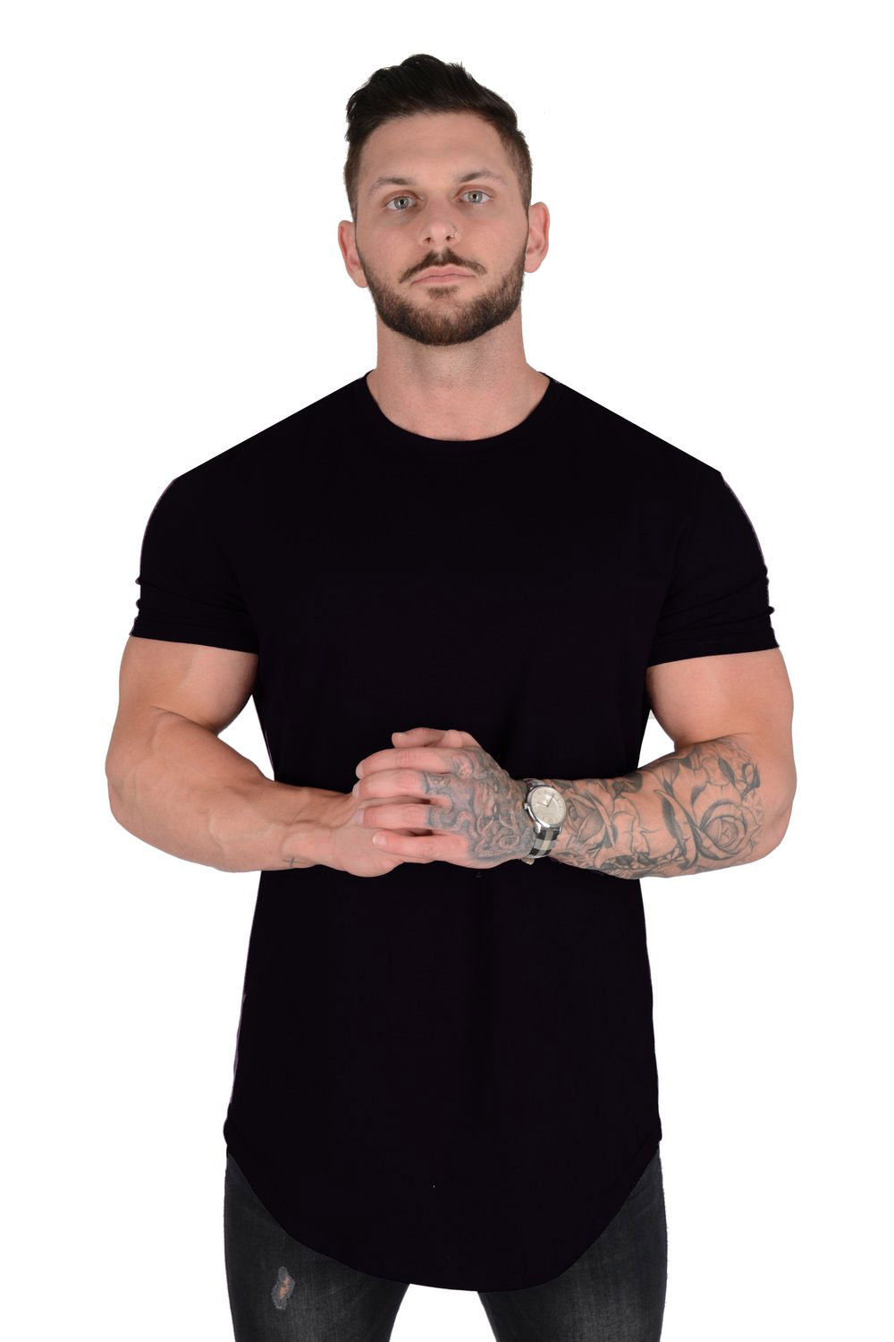 Men's Loose Fit Sports Short Sleeve T-Shirt TX115