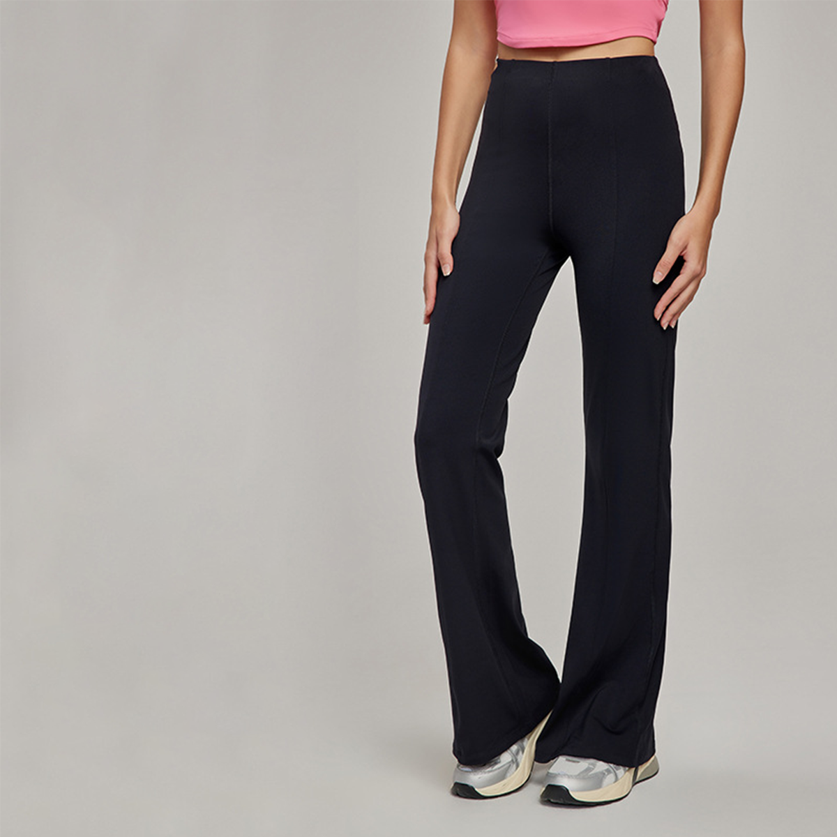 Slimming Butt-Lifting Yoga Flare Pants  DWL115027