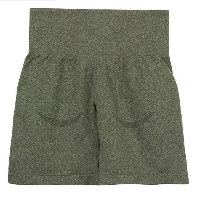 Seamless  Butt-Lifting Yoga Shorts LX8176D