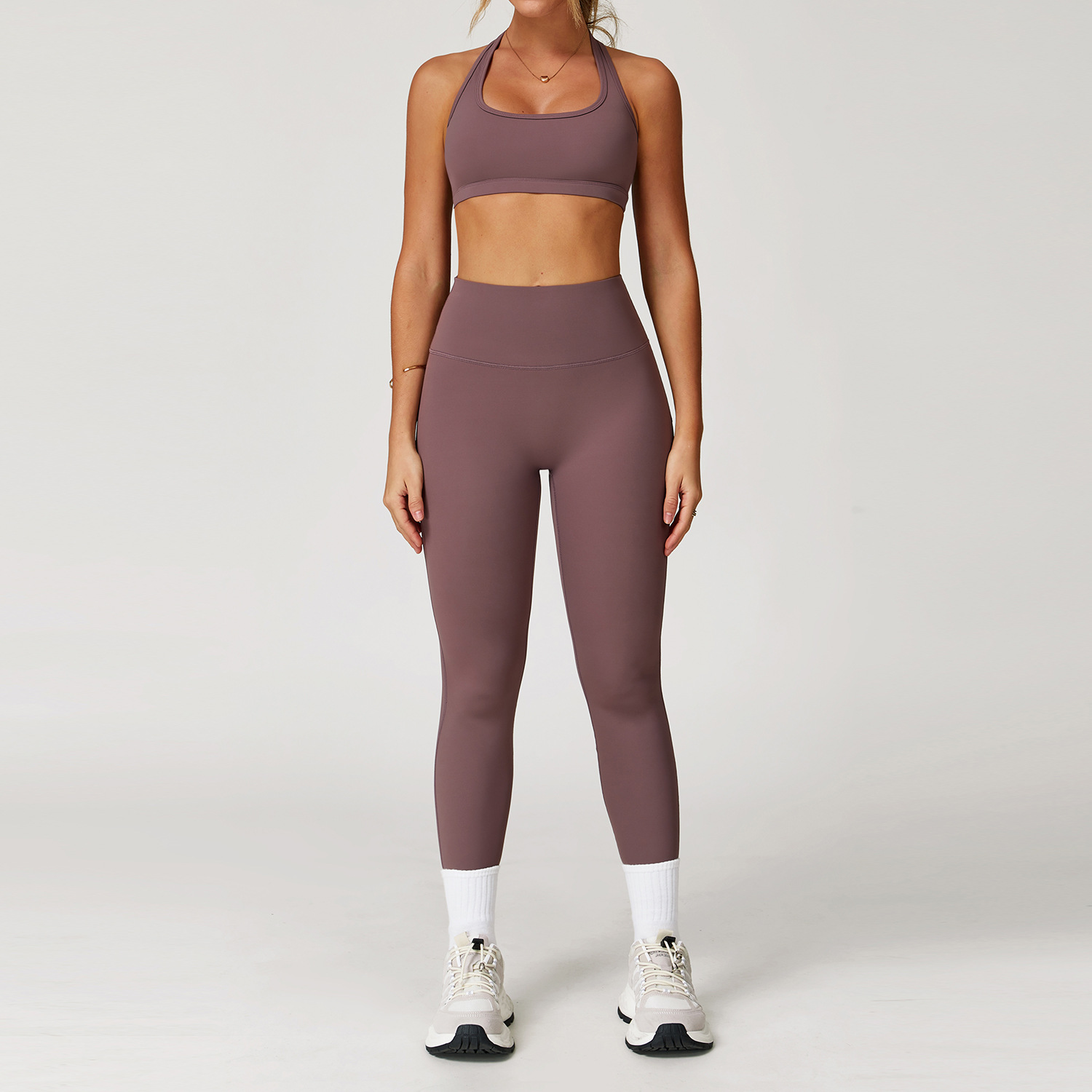 3 Options High-Waisted Hip-Lifting Pants & Y-Back Sports Bra Yoga Sets 2020