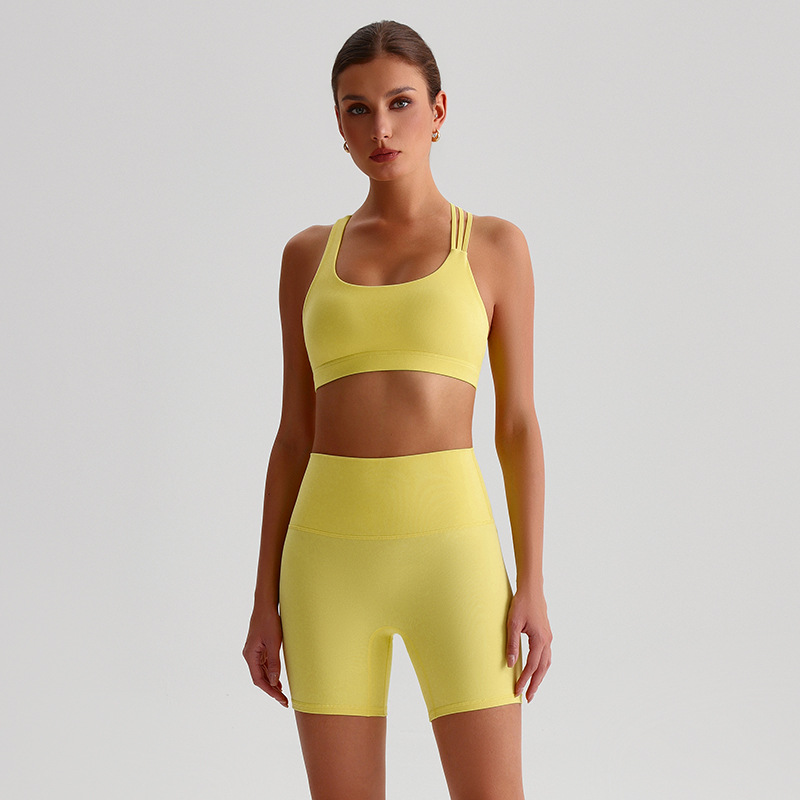  Sexy Sports Running And Fitness Suit Shorts Set SKL-LQ0135