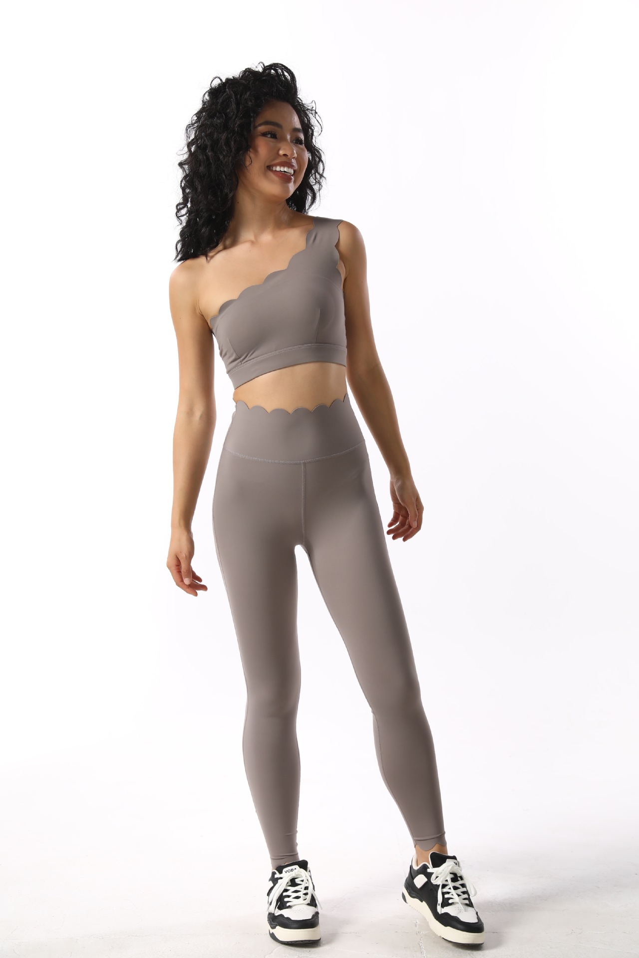Tight and Lift Hips Yoga Lace Trousers Cycling And Jogging Fitness Pants SKL-FNK202414