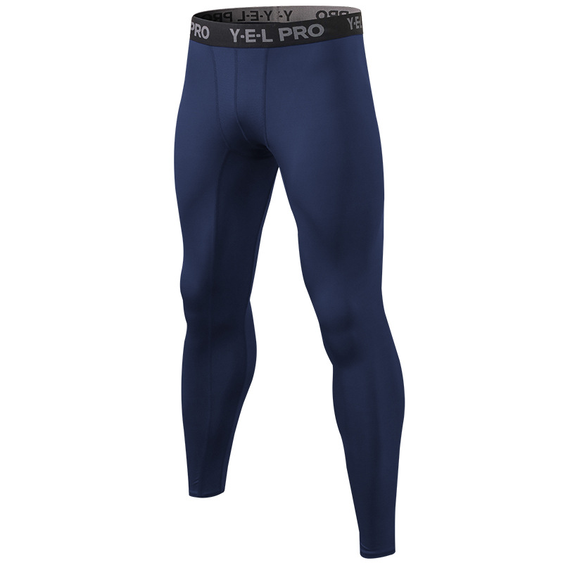  Men's Compression Stretch Quick-Dry Workout Long Pants 6030