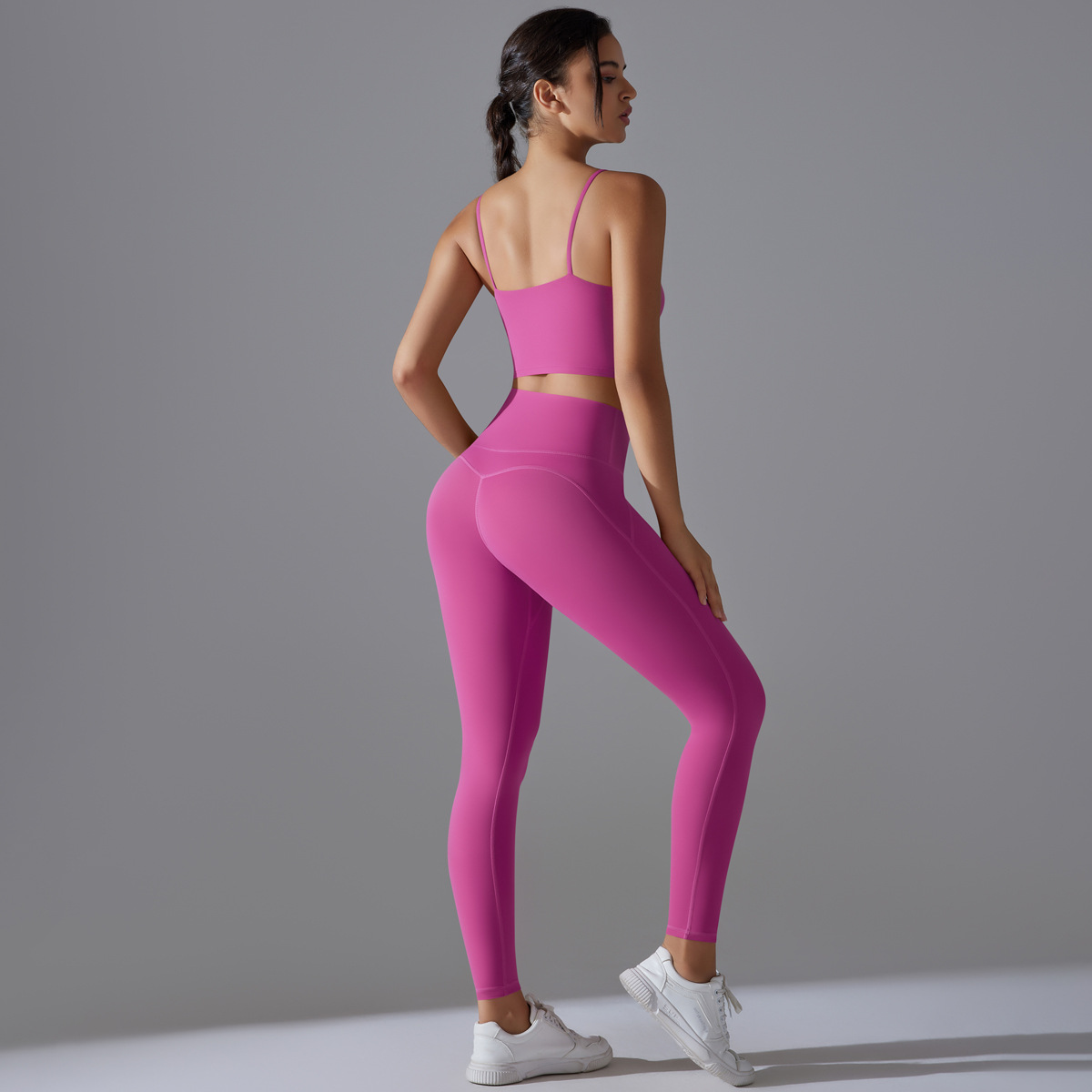  Sports Bra Set Running Fitness Wear 7053