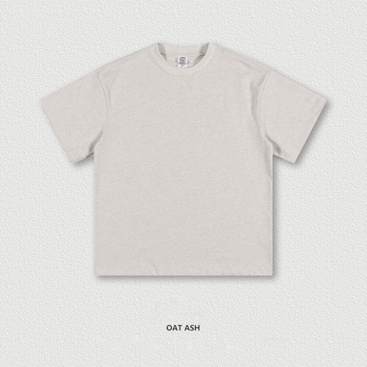  Solid Color Short-Sleeve Loose Fit T-Shirt BES1708