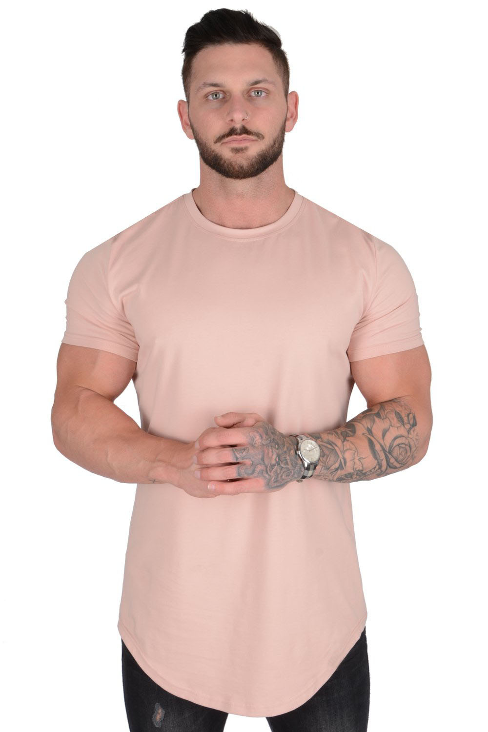 Men's Loose Fit Sports Short Sleeve T-Shirt TX115
