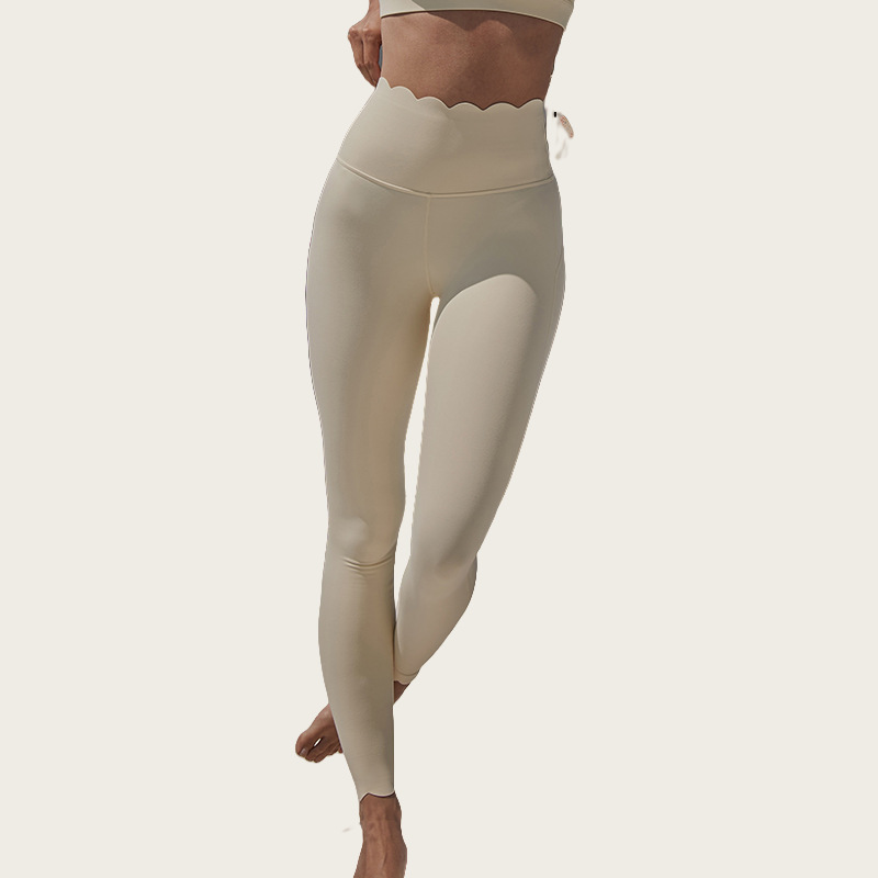 Tight and Lift Hips Yoga Lace Trousers Cycling And Jogging Fitness Pants SKL-FNK202414