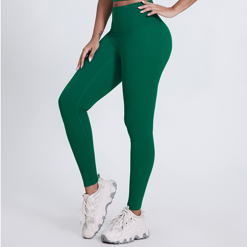 Tight-fitting Yoga Pants Without Embarrassing Lines With Pocket  High-waisted Fitness Leggings SKL-LQ5030