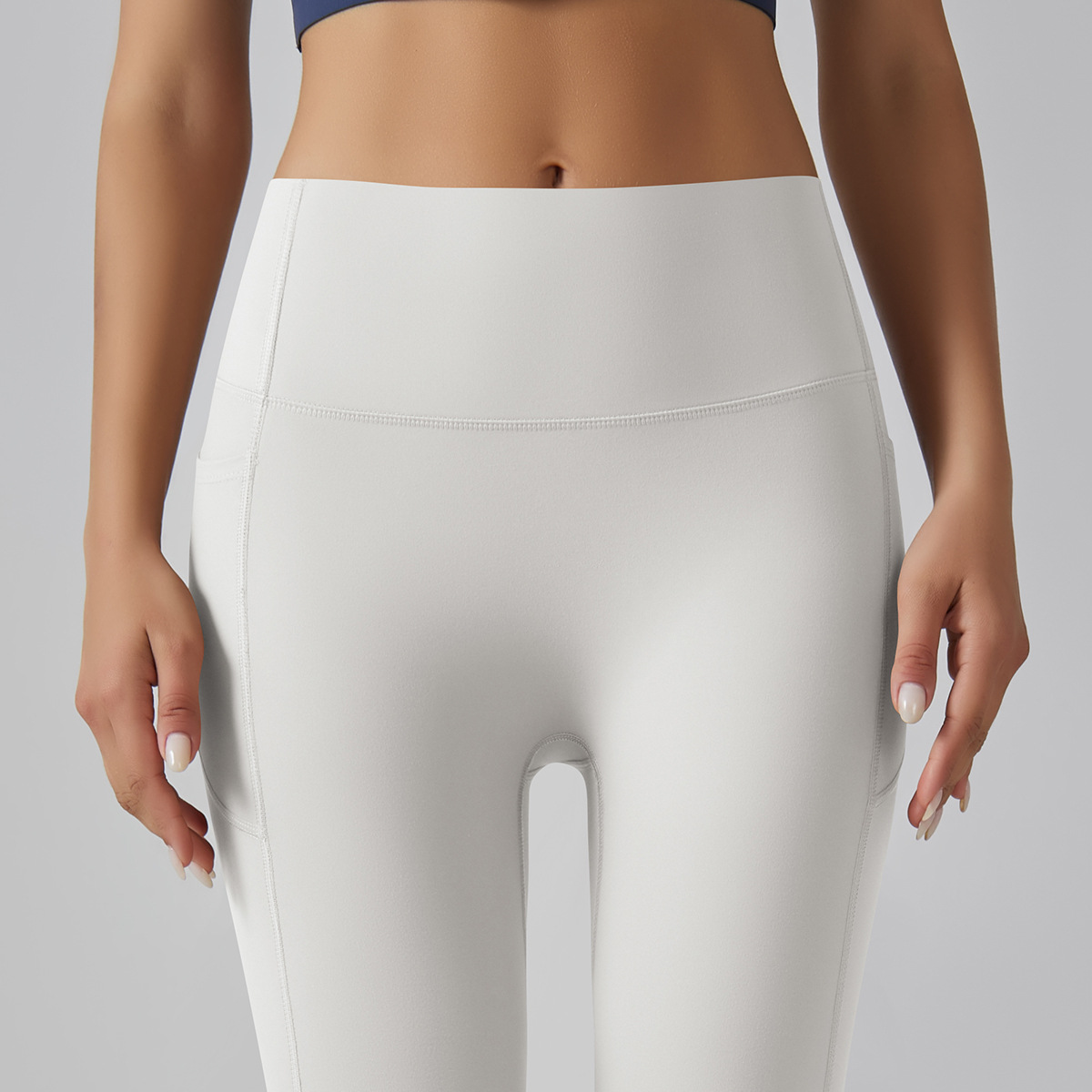  High-Waisted Hip-Lifting Tummy-Control Sports Yoga Pants 6647