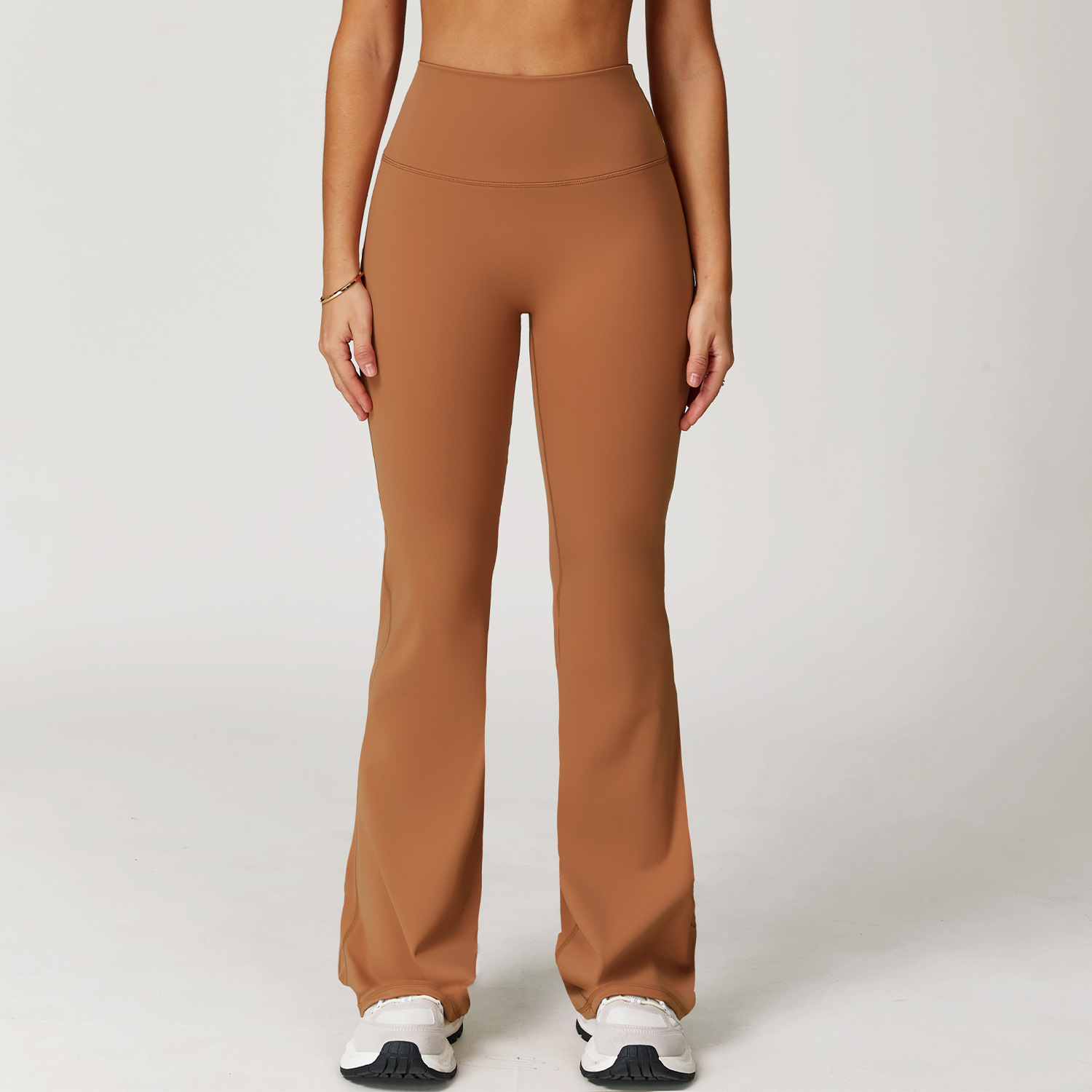 High-Waisted Hip-Lifting Yoga Flared Long Pants 2020