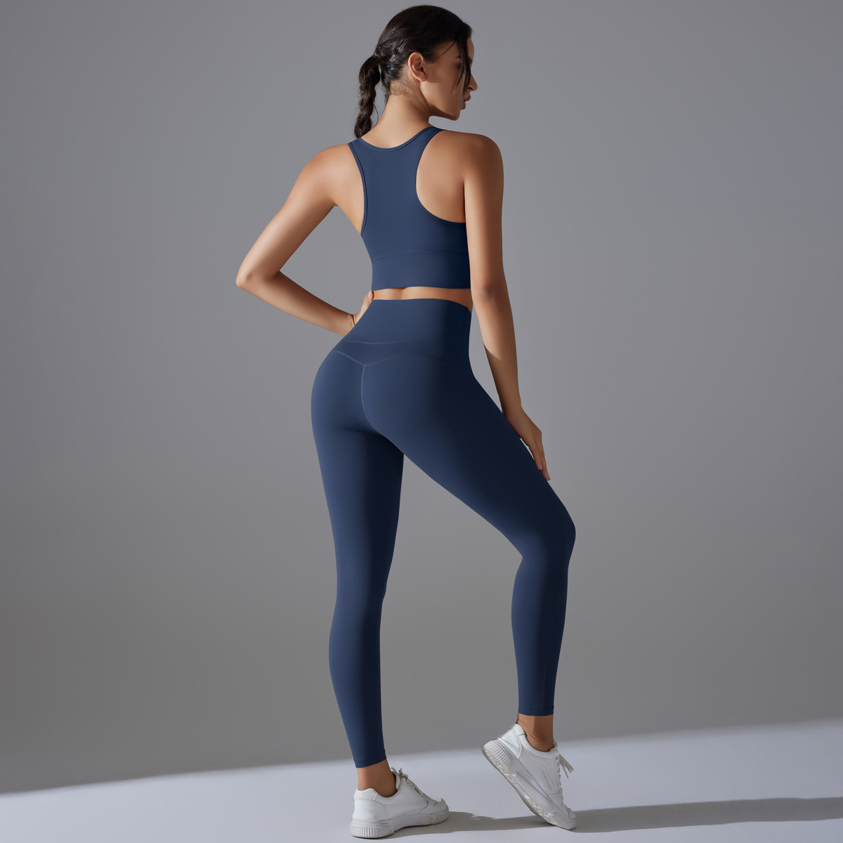  Stretchy Sports Fitness Two-Piece Set 7004