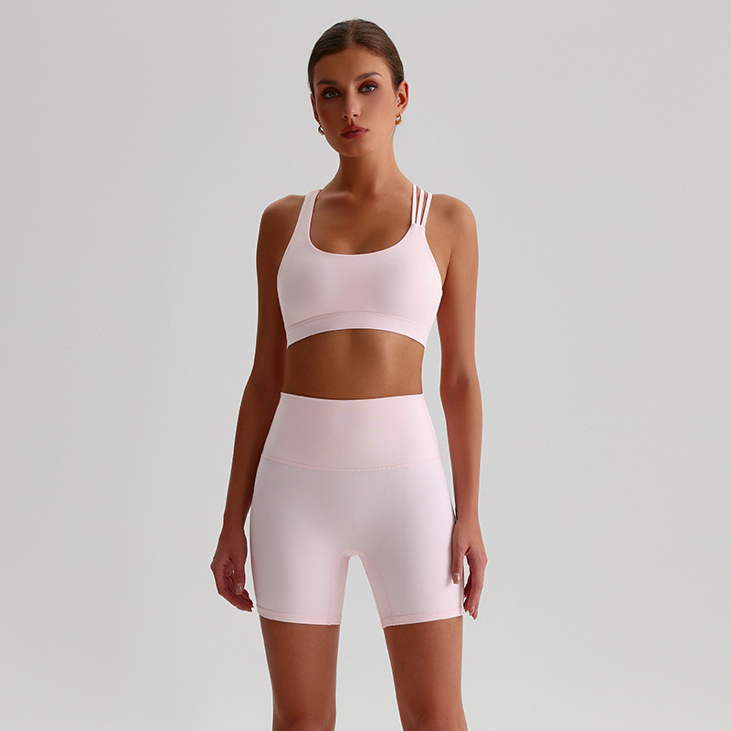  Sexy Sports Running And Fitness Suit Shorts Set SKL-LQ0135