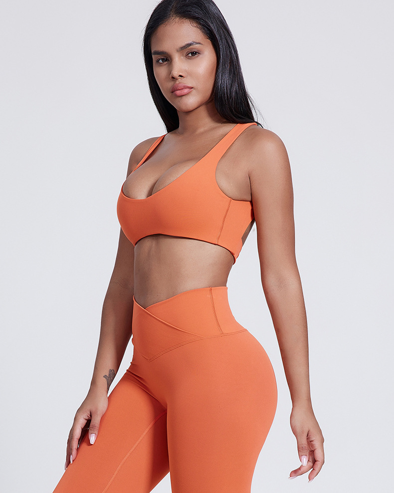  Sports Bra for Women Shockproof Running Yoga Wear Fitness Vest SKL-LQ5010