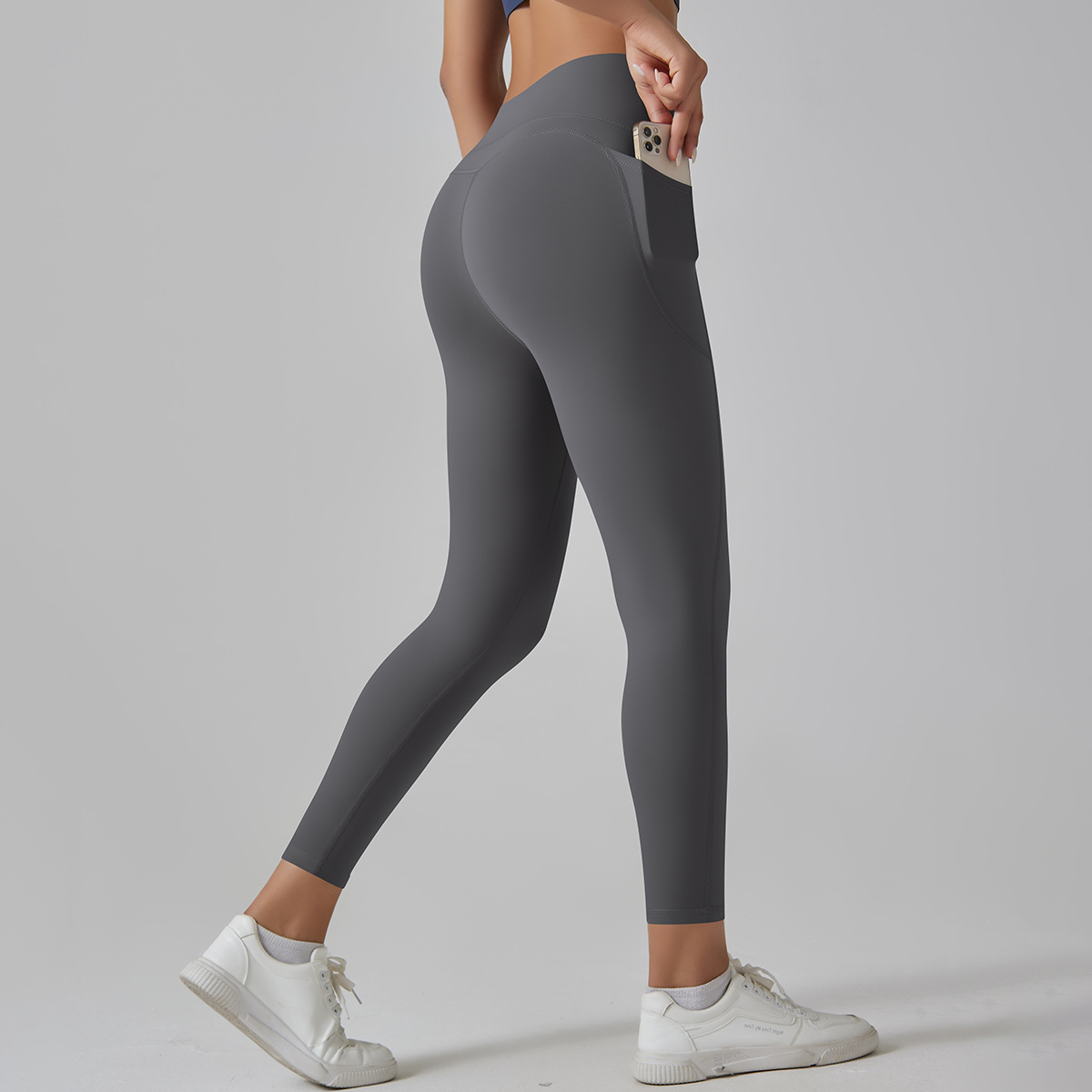  High-Waisted Hip-Lifting Tummy-Control Sports Yoga Pants 6647