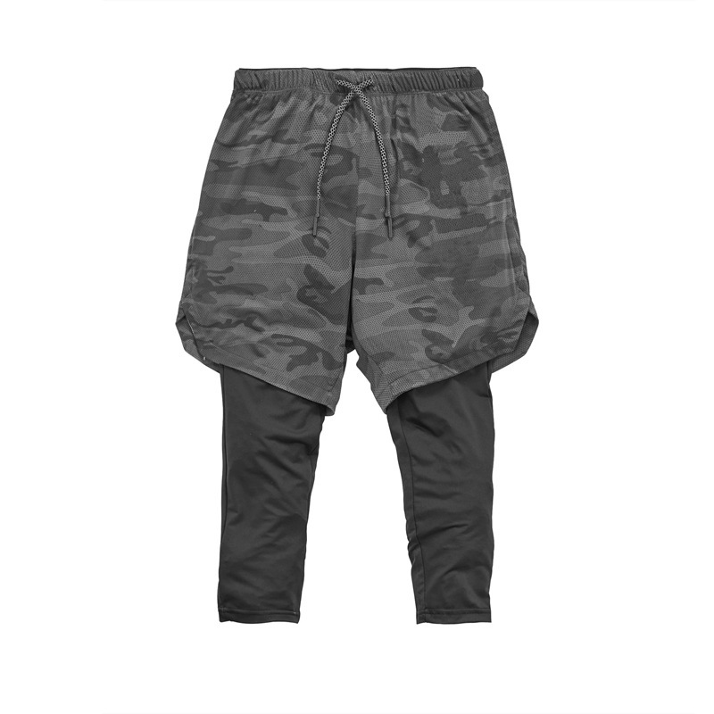 Men's 2-in-1 Quick-Dry Yoga Shorts DK137