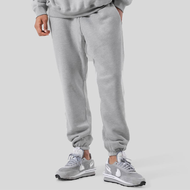 Men's Fleece-Lined Loose Fit Cuffed Long Pants CK822