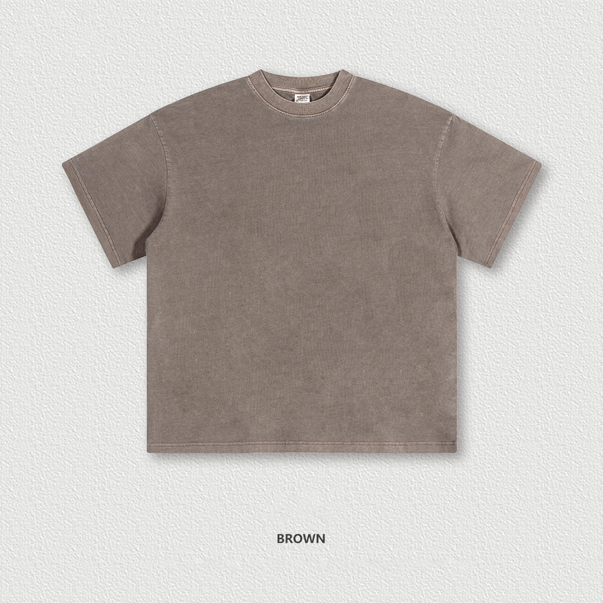  Loose Distressed Vintage Washed Short Sleeve BE1120
