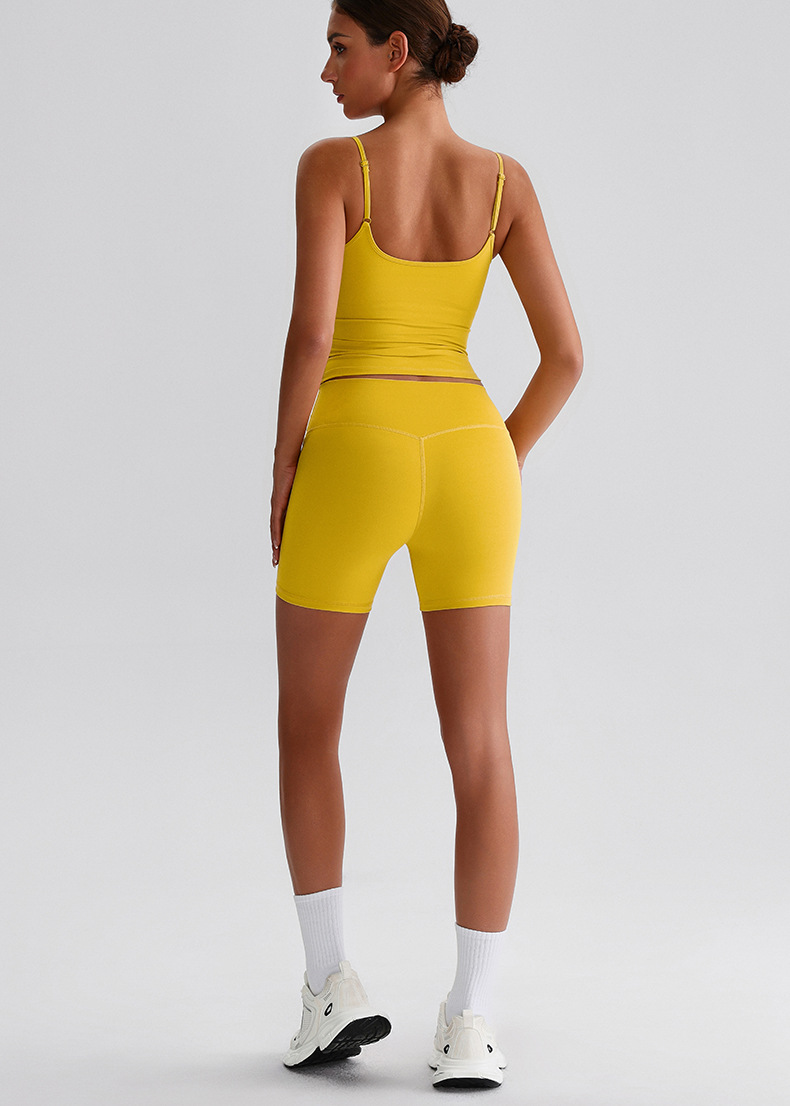 Tight-fitting Running Yoga Three-inch Pants For Women SKL-LQ8003