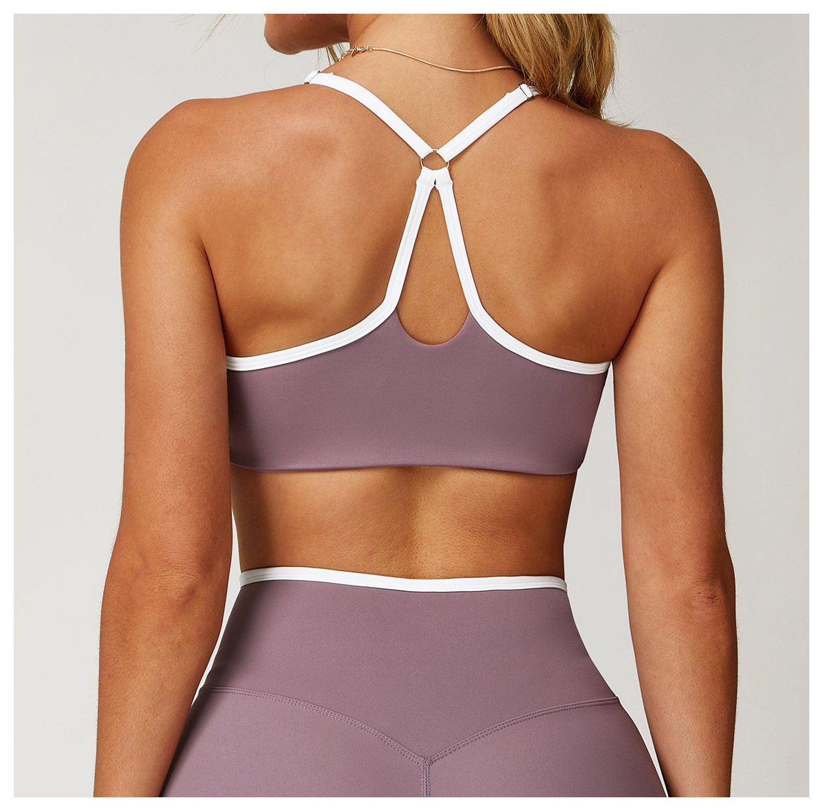 Women's Cross Back Quick-Dry Yoga Sports Bra 9253