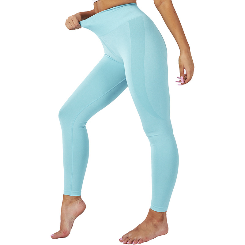 Seamless High Elasticity Butt-Lifting Yoga Pants LX8176