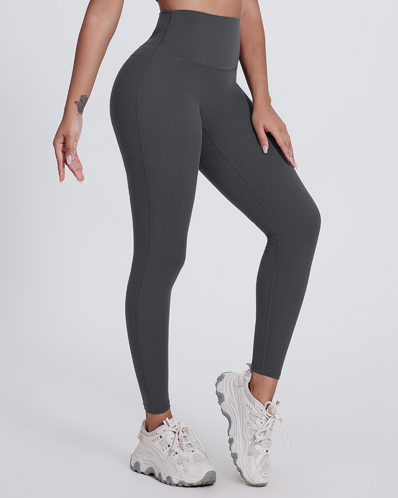 Tight-fitting Yoga Pants Without Embarrassing Lines With Pocket  High-waisted Fitness Leggings SKL-LQ5021
