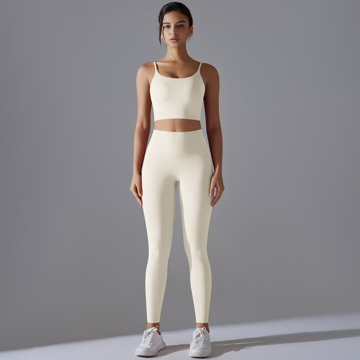 Sports Bra Set Running Fitness Wear 7053