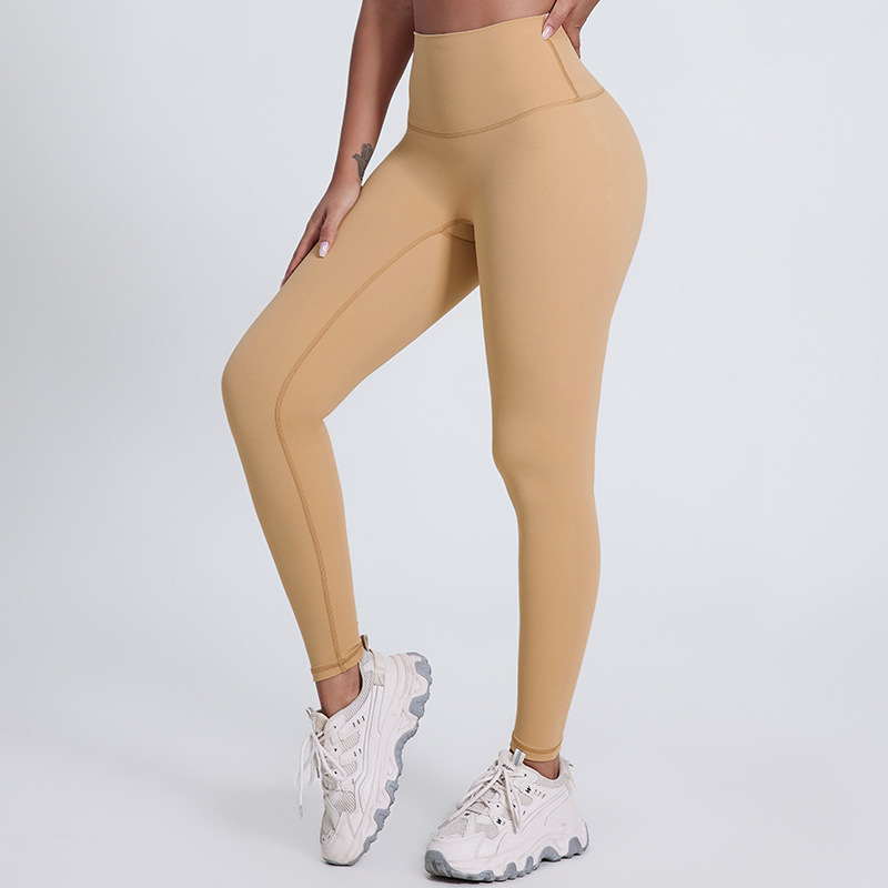 Tight-fitting Yoga Pants Without Embarrassing Lines With Pocket  High-waisted Fitness Leggings SKL-LQ5030