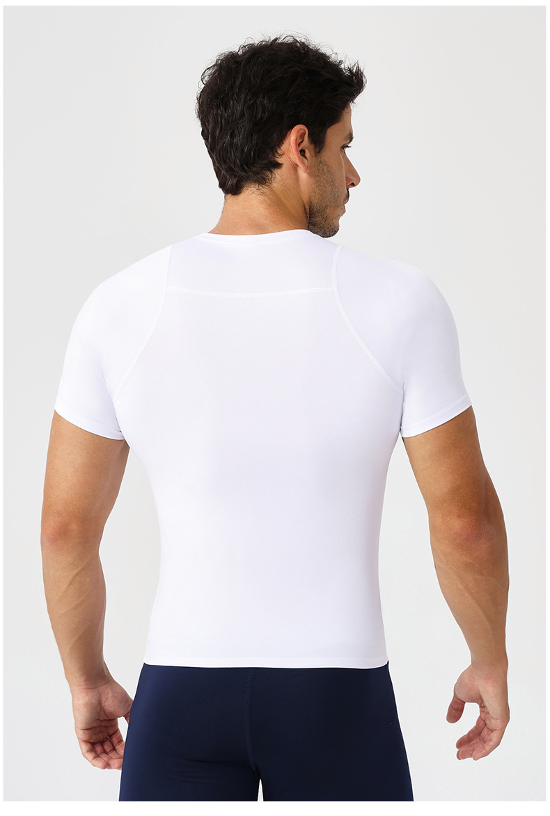 Men's Compression High-Elastic Breathable Fitness Sleeve Shirts 51232